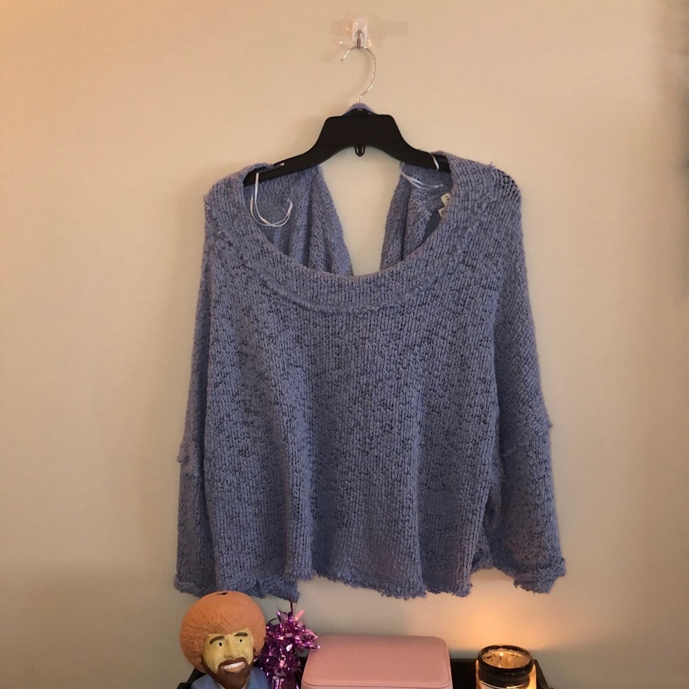Blue sweater